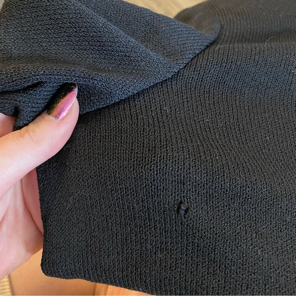 St. John Essentials Black Zip Up Sweater - Picture 11 of 11